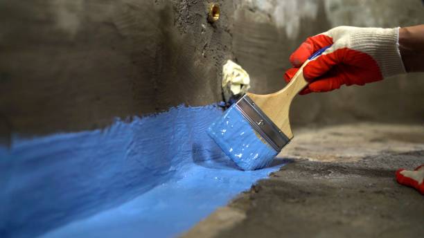 Commercial Foundation Crack Repair project at a Hackensack, NJ business property by SJ Waterproofing Pros