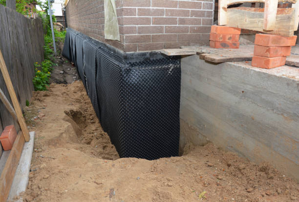 SJ Waterproofing Pros technician performing targeted Foundation Crack Repair assessment in Hackensack, NJ